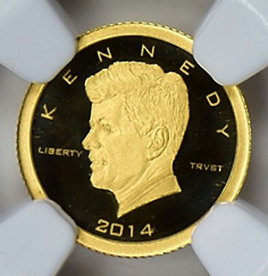 2014 Burundi G5000F Gold JOHN F KENNEDY