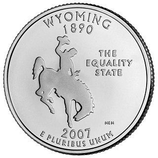 2007 wyoming state quarter